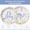 168 Pcs Under The Sea Baby Shower Tableware Set – Plates, Napkins & Utensils (Blue-ocean)